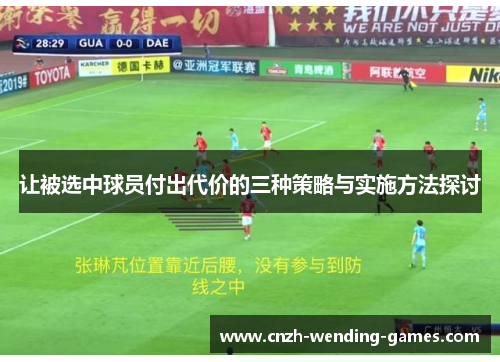 让被选中球员付出代价的三种策略与实施方法探讨